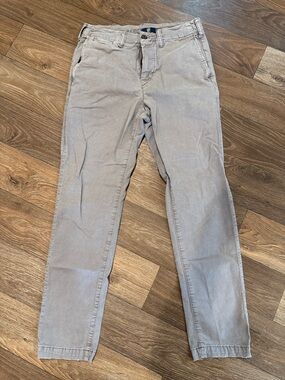 American Eagle Outfitters Khaki Chinos - Light gray